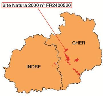 Localisation du site Natura 2000